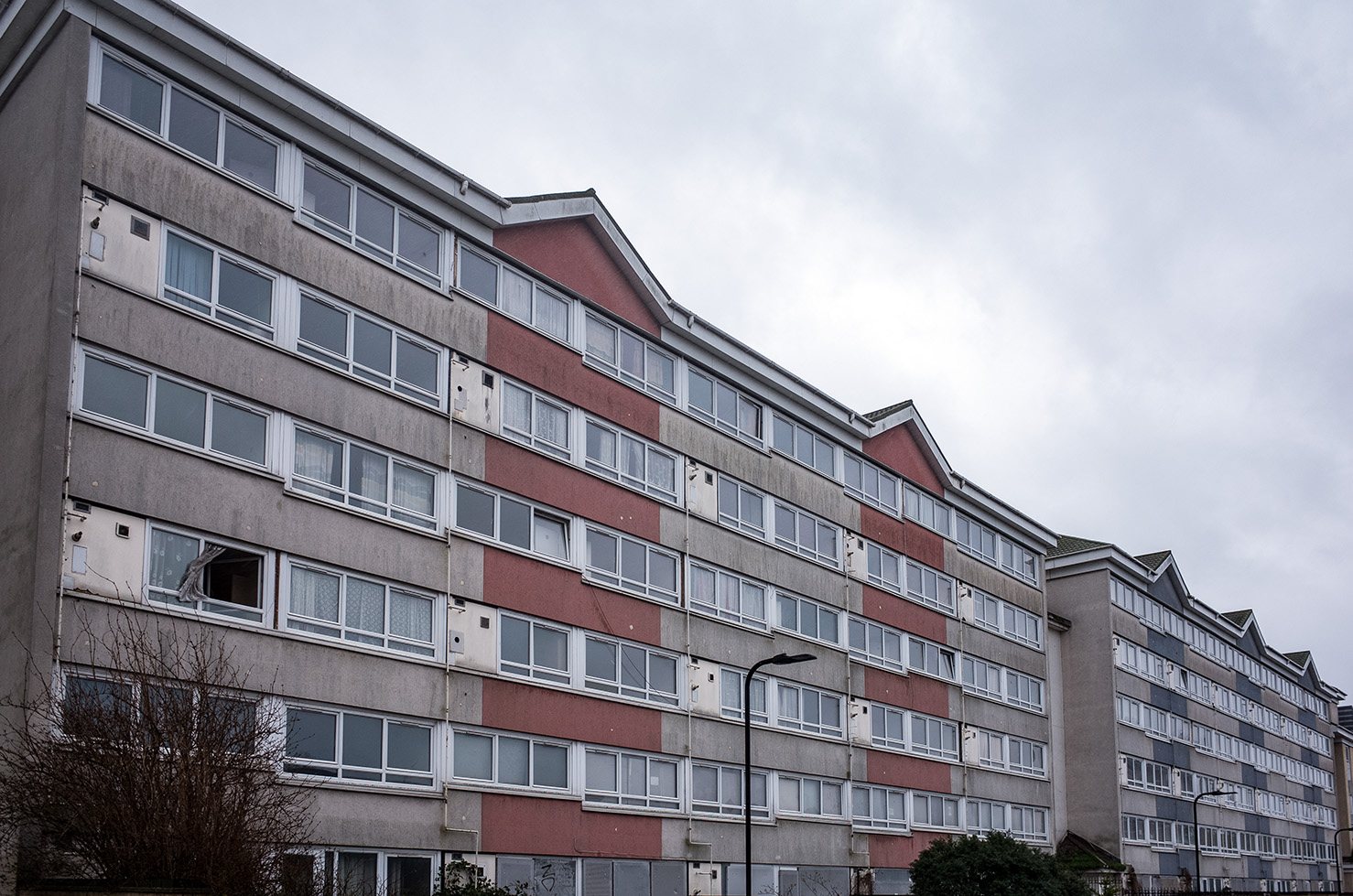 abandoned social housing - Golf Links Estate, West London