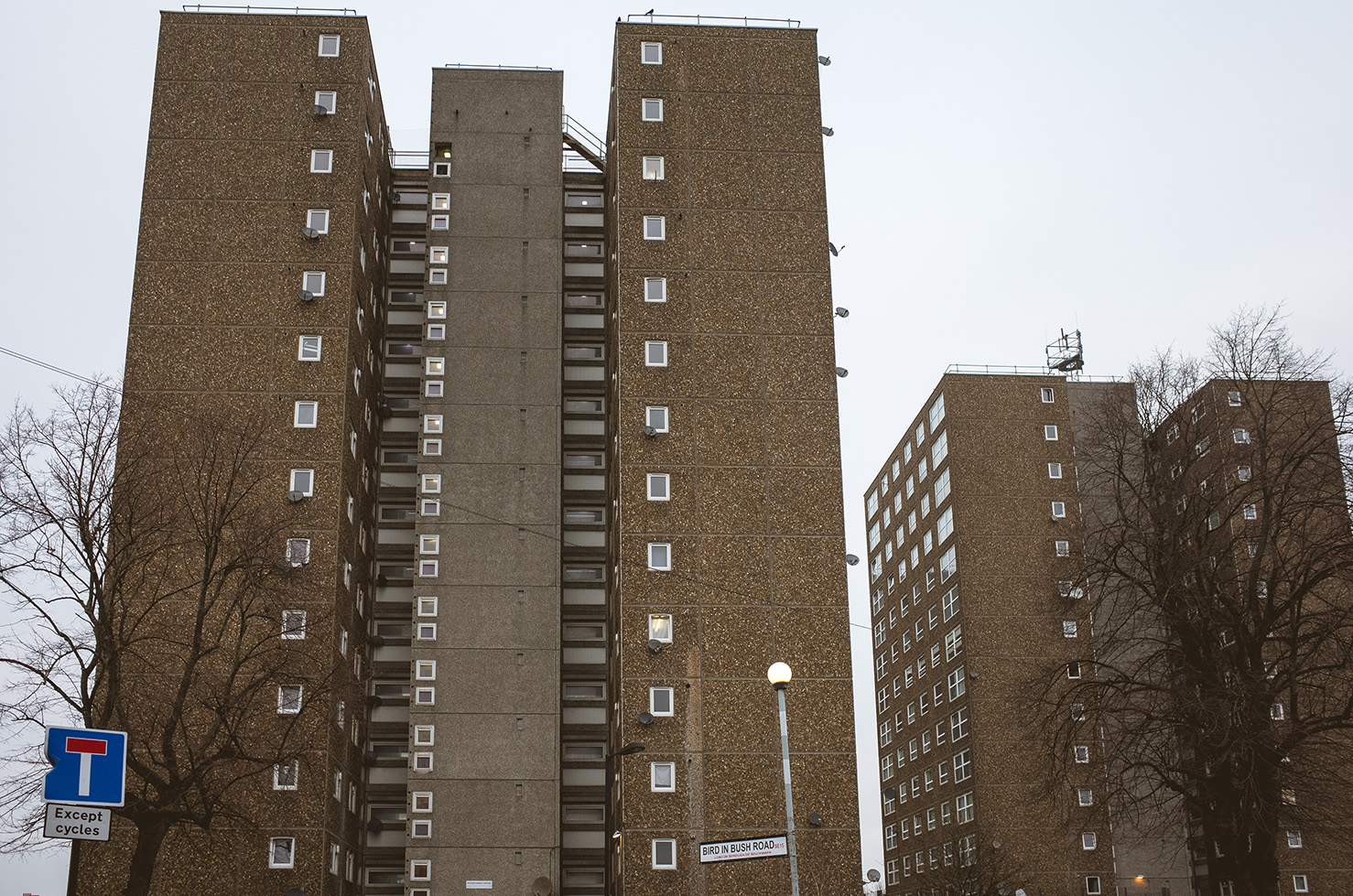 Tower blocks Ledbury Estate